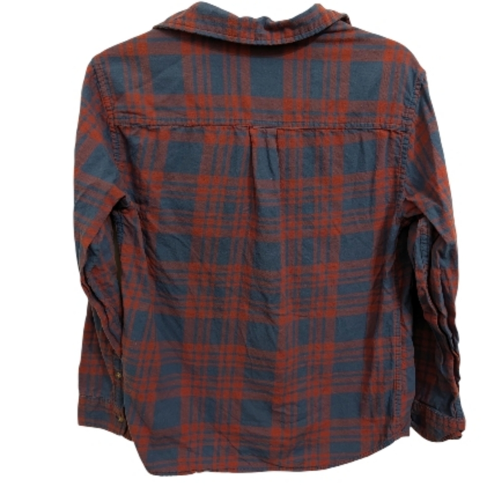 Free Assembly Cotton Plaid Button Down Shirt Size XL - Picture 2 of 4